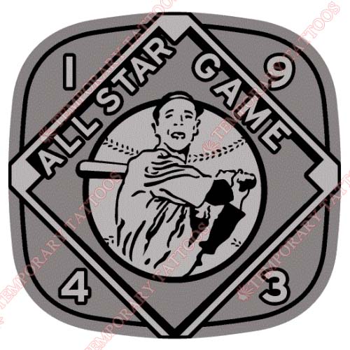 MLB All Star Game Customize Temporary Tattoos Stickers NO.1300